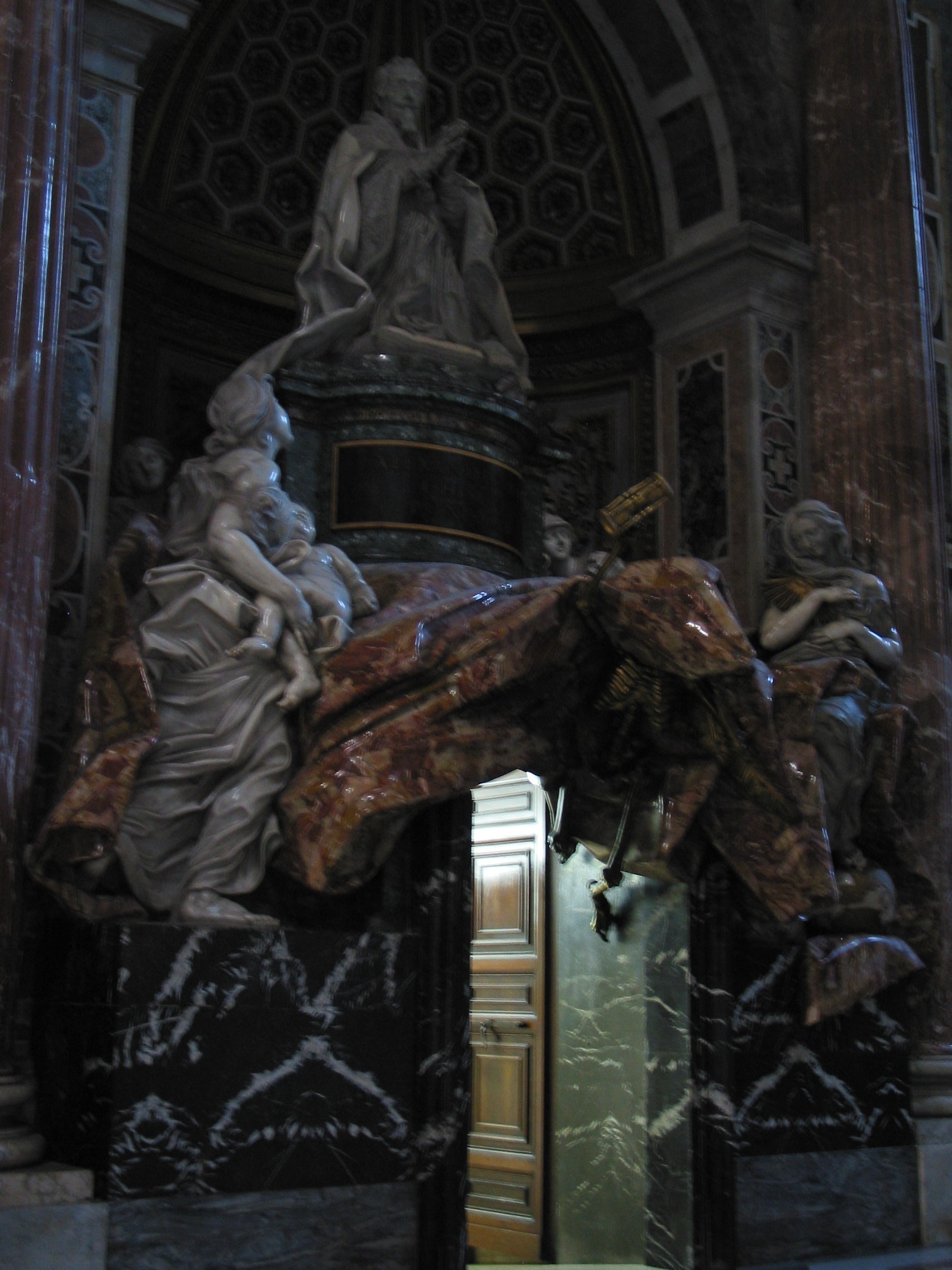 Basilica di San Pietro - Alexander VII by Bernini